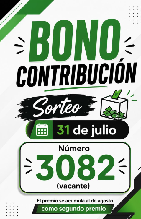 PRIMER RESULTADO DEL BONO CONTRIBUCION