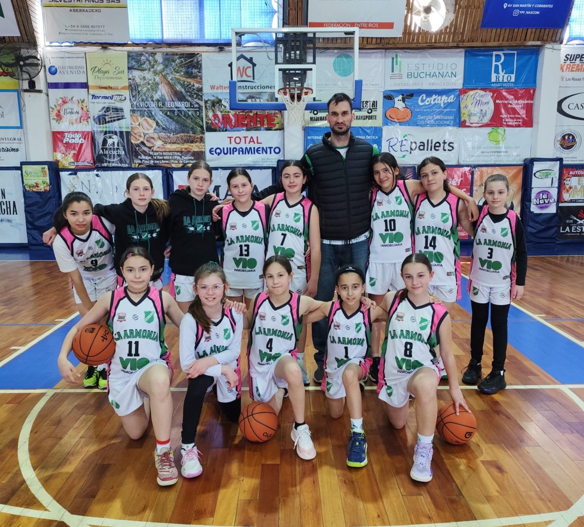 BASQUETBOL FEMENINO MINI ASOCIATIVO CONCORDIENSE